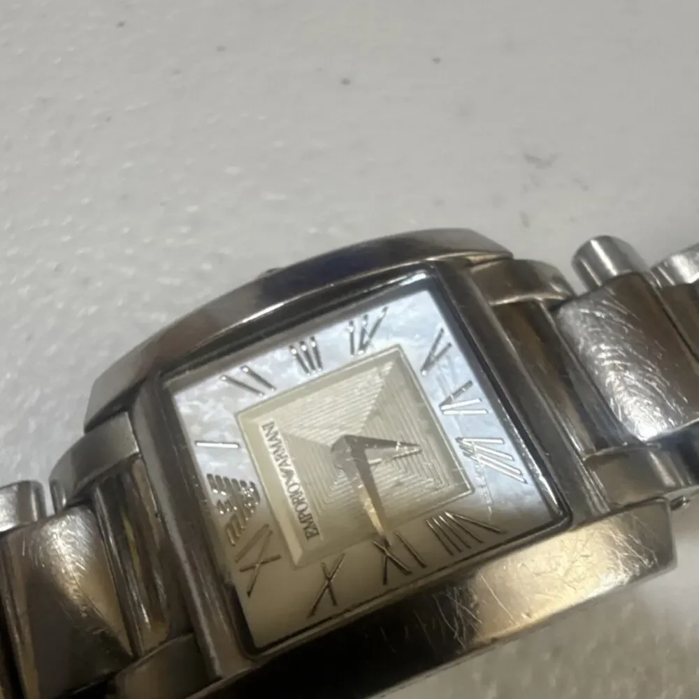 Emporio Armani AR-5704 Womens Watch 5.5” Band 23mm Case New Battery (B33)